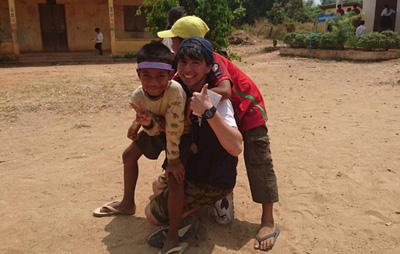 カンボジアの少年との出会い