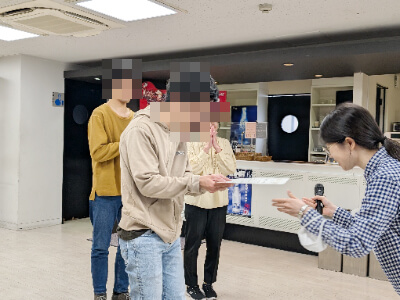個人&チーム毎の表彰式2