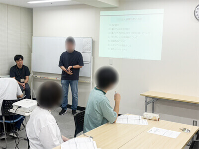 先輩の話