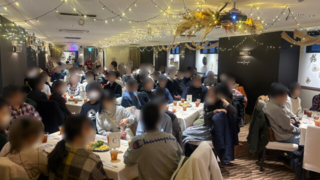 総勢113名の仲間が再会