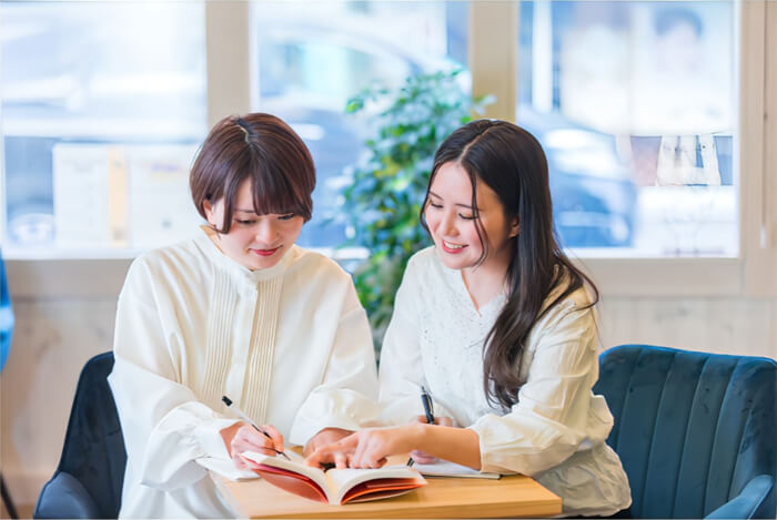 独自ツールを用いた自己分析や面接練習