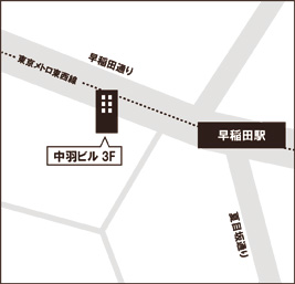 エンカレッジ早稲田駅前マップ